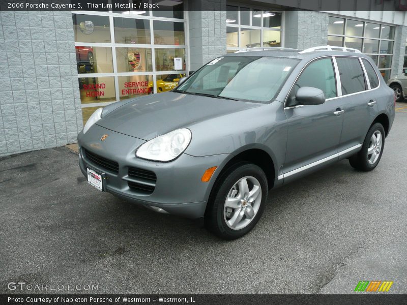 Titanium Metallic / Black 2006 Porsche Cayenne S