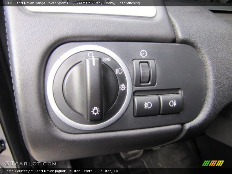 Zermatt Silver / Ebony/Lunar Stitching 2010 Land Rover Range Rover Sport HSE