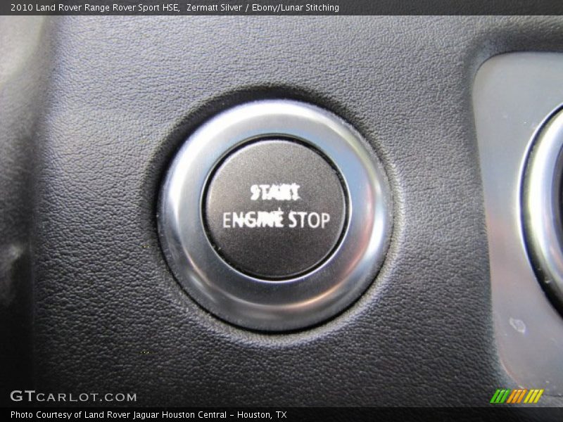 Zermatt Silver / Ebony/Lunar Stitching 2010 Land Rover Range Rover Sport HSE