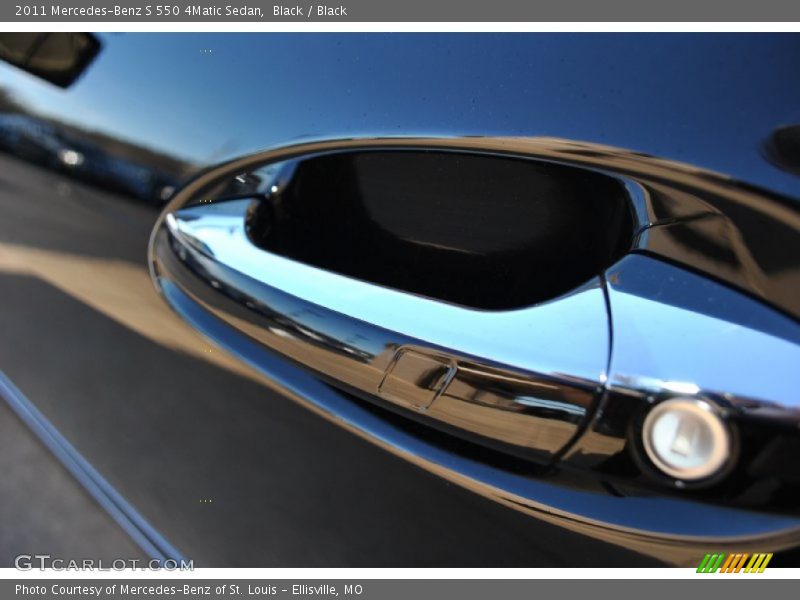 Black / Black 2011 Mercedes-Benz S 550 4Matic Sedan