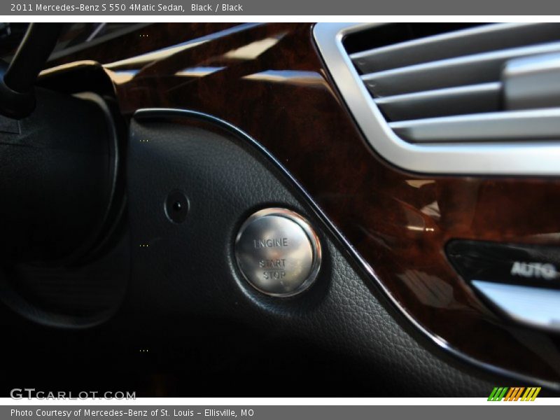 Black / Black 2011 Mercedes-Benz S 550 4Matic Sedan