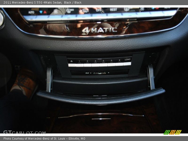 Black / Black 2011 Mercedes-Benz S 550 4Matic Sedan
