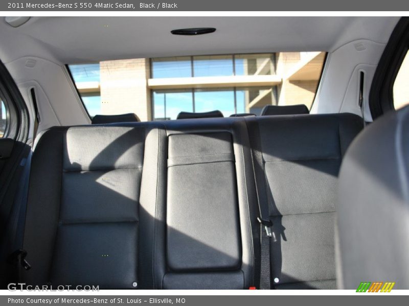 Black / Black 2011 Mercedes-Benz S 550 4Matic Sedan