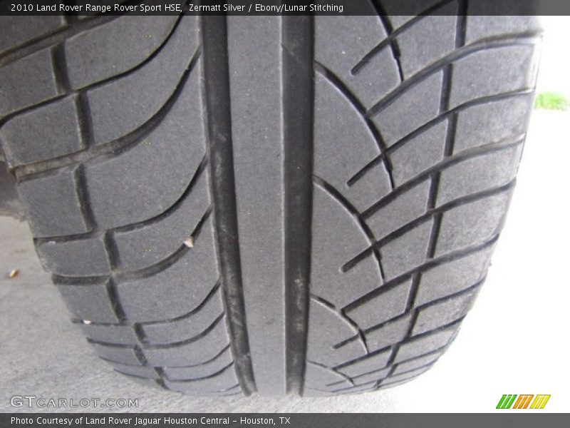 Zermatt Silver / Ebony/Lunar Stitching 2010 Land Rover Range Rover Sport HSE