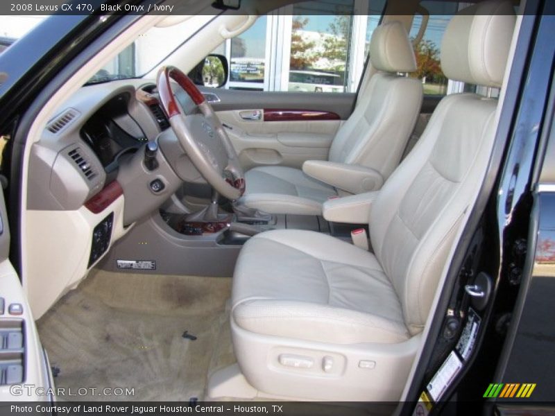 Black Onyx / Ivory 2008 Lexus GX 470