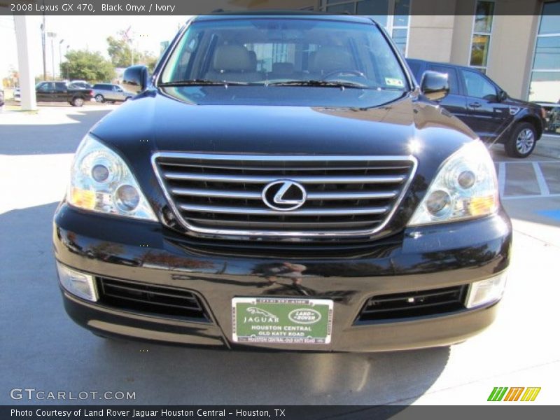 Black Onyx / Ivory 2008 Lexus GX 470