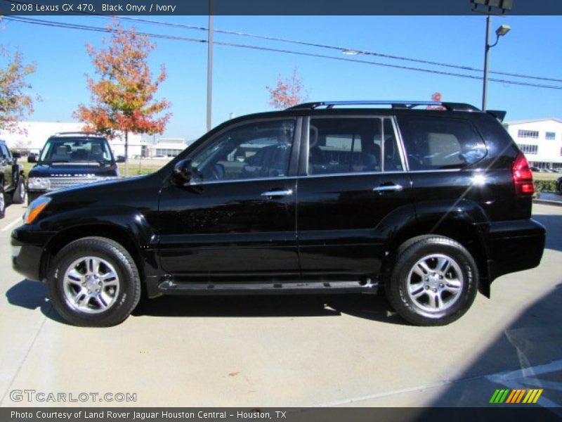 Black Onyx / Ivory 2008 Lexus GX 470