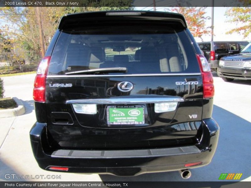 Black Onyx / Ivory 2008 Lexus GX 470