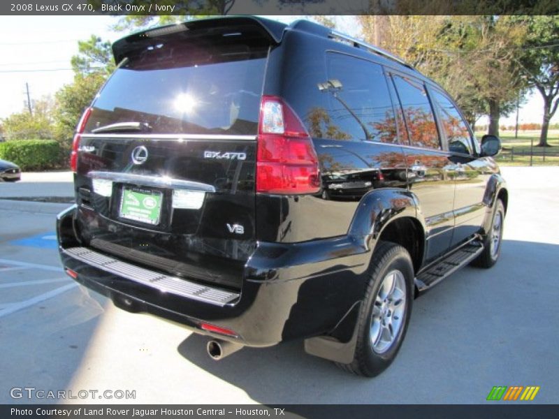 Black Onyx / Ivory 2008 Lexus GX 470