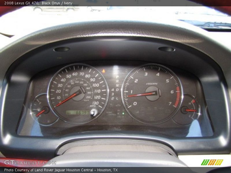 Black Onyx / Ivory 2008 Lexus GX 470