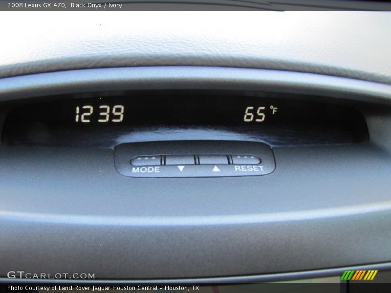 Black Onyx / Ivory 2008 Lexus GX 470