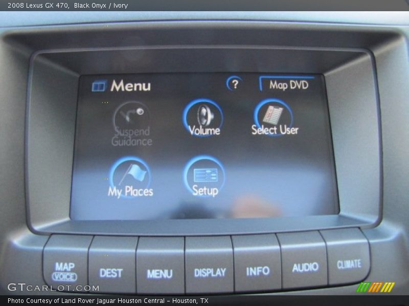 Black Onyx / Ivory 2008 Lexus GX 470
