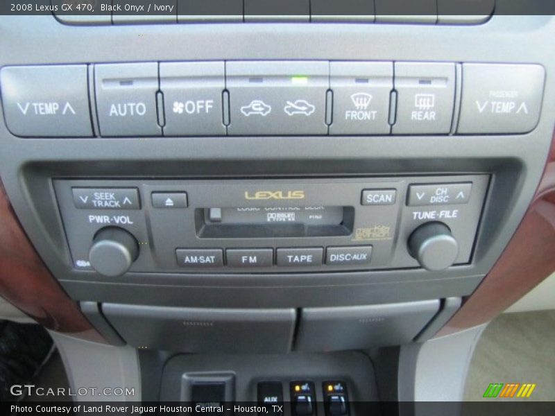 Black Onyx / Ivory 2008 Lexus GX 470