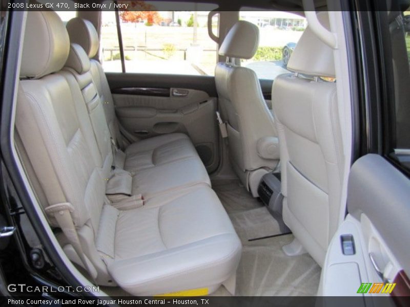 Black Onyx / Ivory 2008 Lexus GX 470