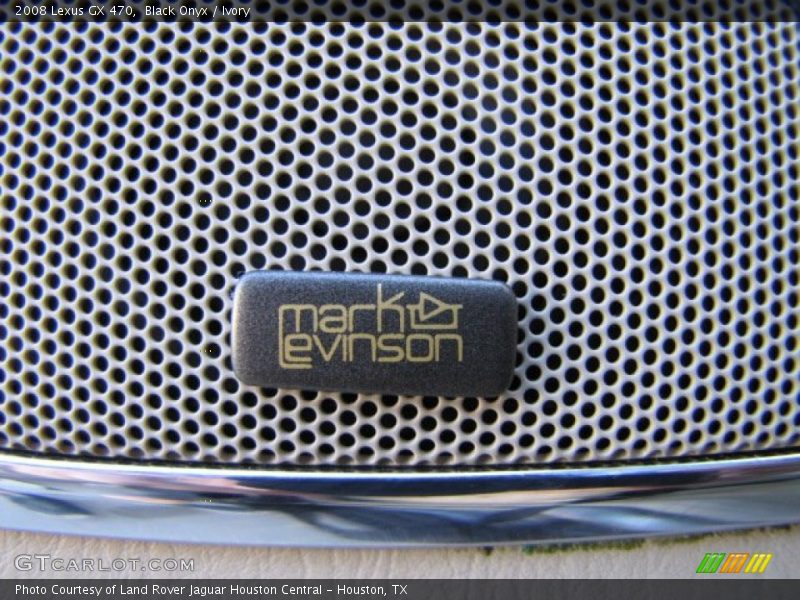 Black Onyx / Ivory 2008 Lexus GX 470