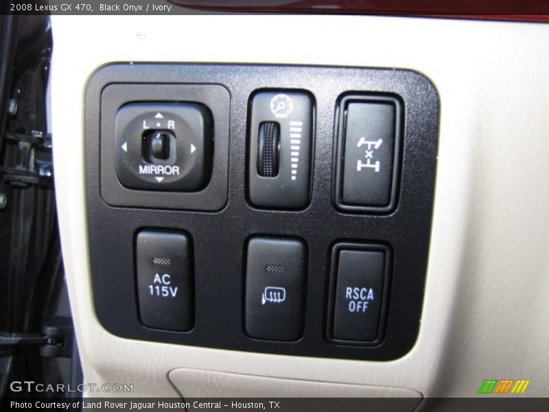 Black Onyx / Ivory 2008 Lexus GX 470