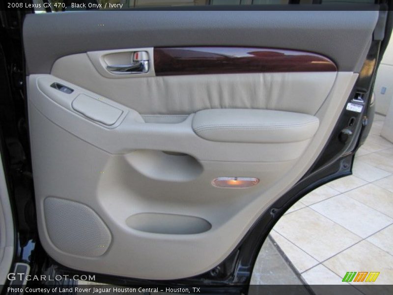 Black Onyx / Ivory 2008 Lexus GX 470