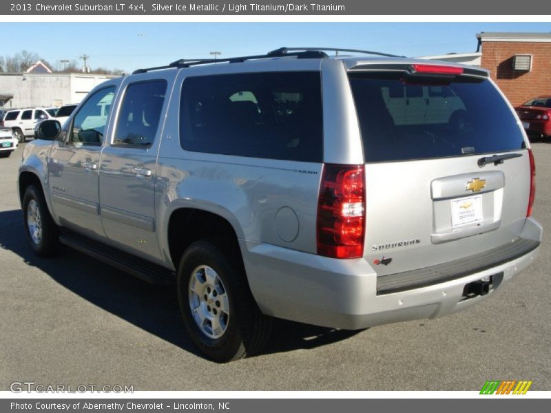 Silver Ice Metallic / Light Titanium/Dark Titanium 2013 Chevrolet Suburban LT 4x4