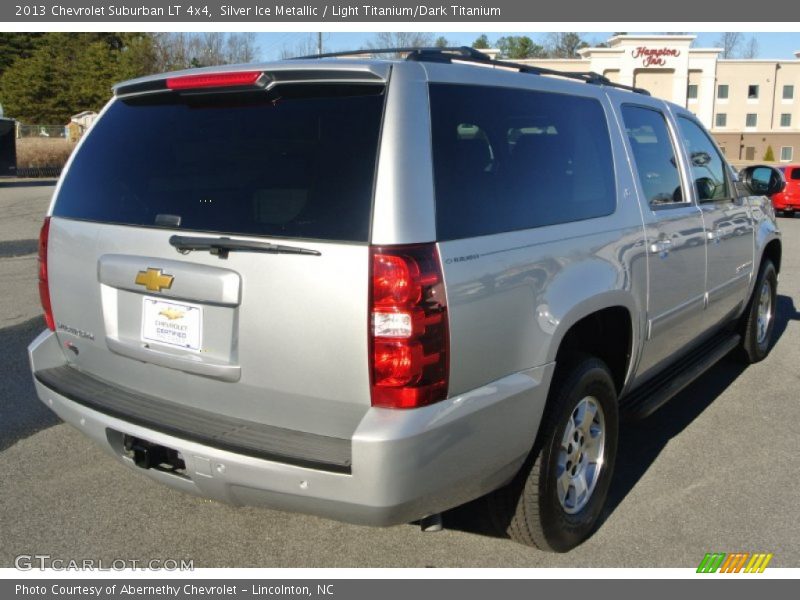 Silver Ice Metallic / Light Titanium/Dark Titanium 2013 Chevrolet Suburban LT 4x4