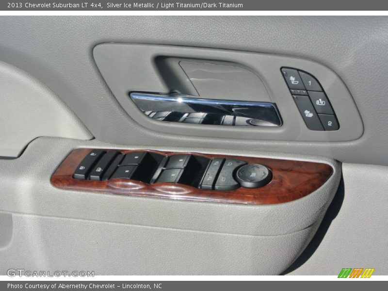 Silver Ice Metallic / Light Titanium/Dark Titanium 2013 Chevrolet Suburban LT 4x4