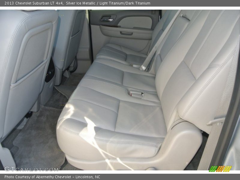 Silver Ice Metallic / Light Titanium/Dark Titanium 2013 Chevrolet Suburban LT 4x4