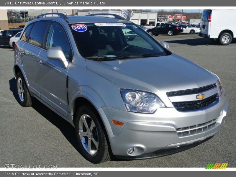 Silver Ice Metallic / Black 2013 Chevrolet Captiva Sport LT
