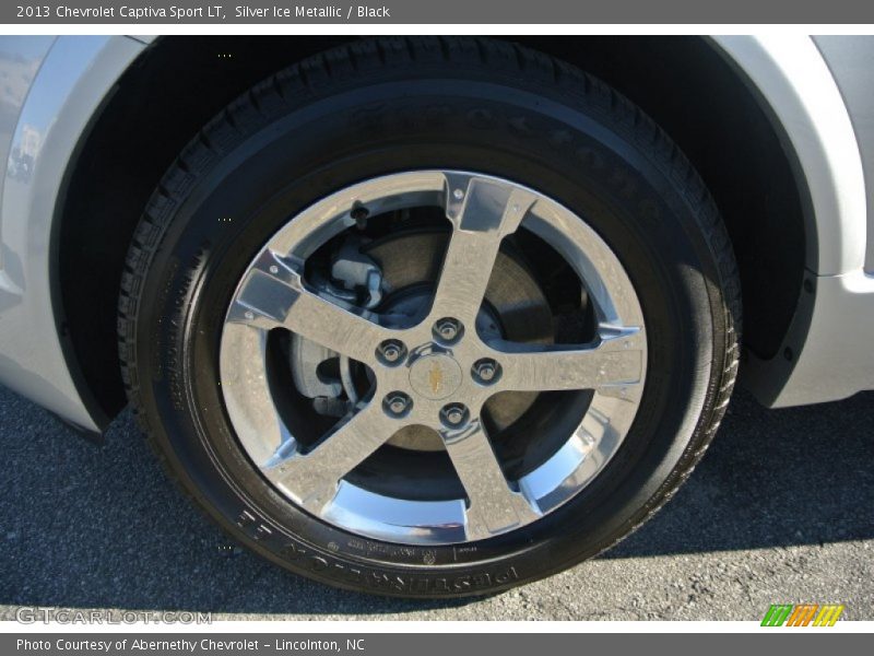 Silver Ice Metallic / Black 2013 Chevrolet Captiva Sport LT
