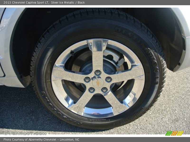 Silver Ice Metallic / Black 2013 Chevrolet Captiva Sport LT