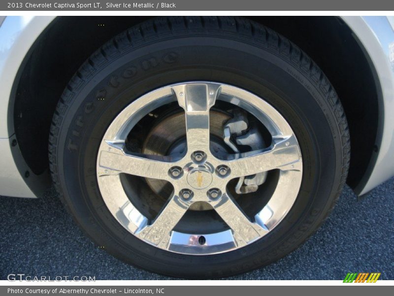 Silver Ice Metallic / Black 2013 Chevrolet Captiva Sport LT