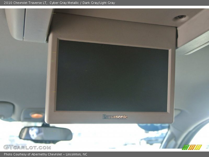 Cyber Gray Metallic / Dark Gray/Light Gray 2010 Chevrolet Traverse LT
