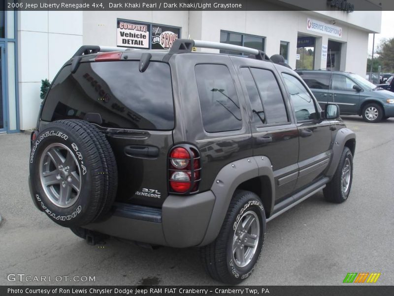 Dark Khaki Pearl / Dark Khaki/Light Graystone 2006 Jeep Liberty Renegade 4x4