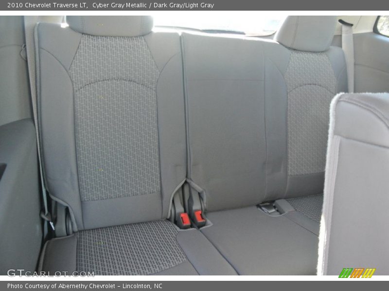 Cyber Gray Metallic / Dark Gray/Light Gray 2010 Chevrolet Traverse LT