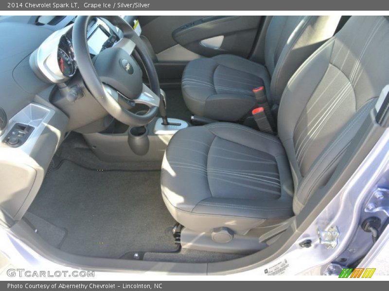 Grape Ice / Silver/Silver 2014 Chevrolet Spark LT