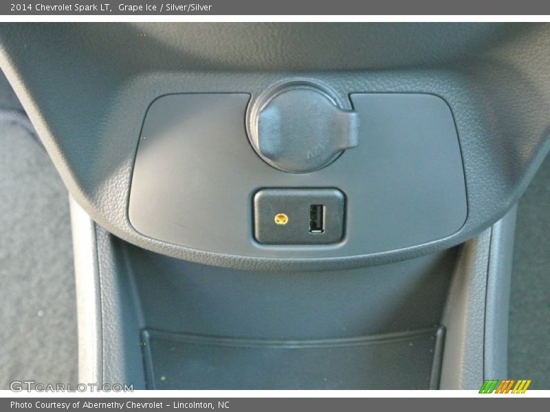Grape Ice / Silver/Silver 2014 Chevrolet Spark LT