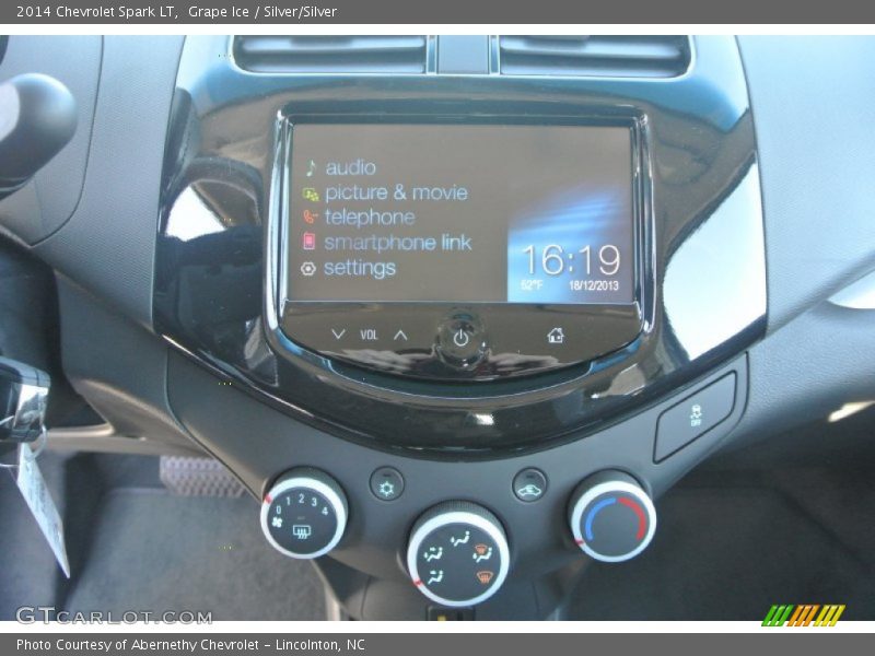Grape Ice / Silver/Silver 2014 Chevrolet Spark LT