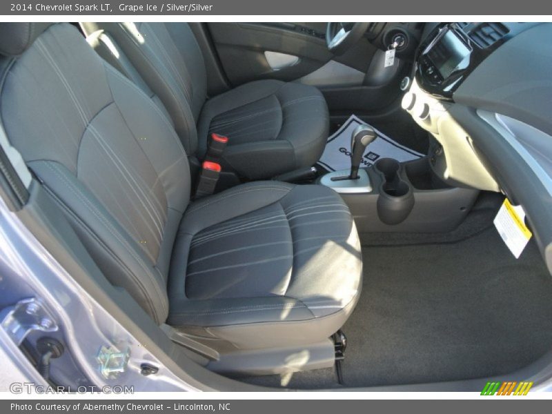 Grape Ice / Silver/Silver 2014 Chevrolet Spark LT