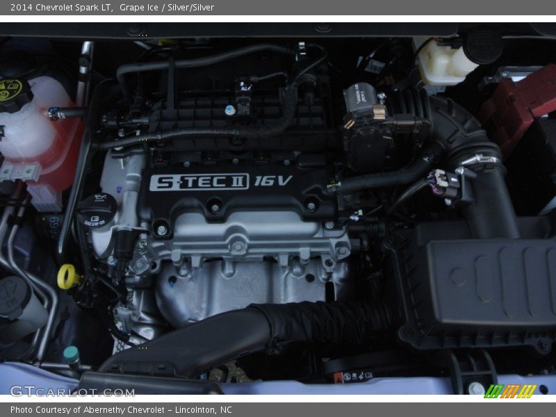  2014 Spark LT Engine - 1.2 Liter DOHC 16-Valve VVT 4 Cylinder