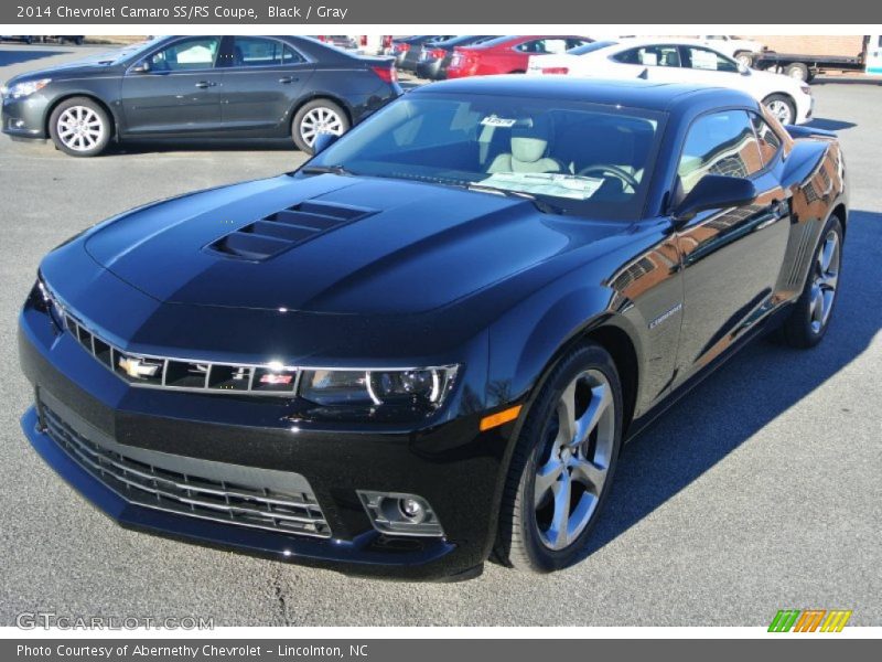 Black / Gray 2014 Chevrolet Camaro SS/RS Coupe