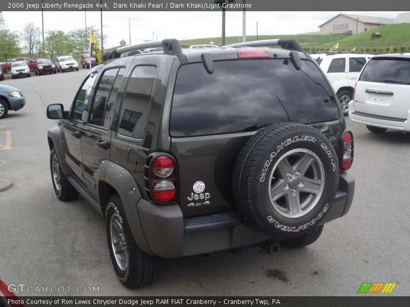 Dark Khaki Pearl / Dark Khaki/Light Graystone 2006 Jeep Liberty Renegade 4x4