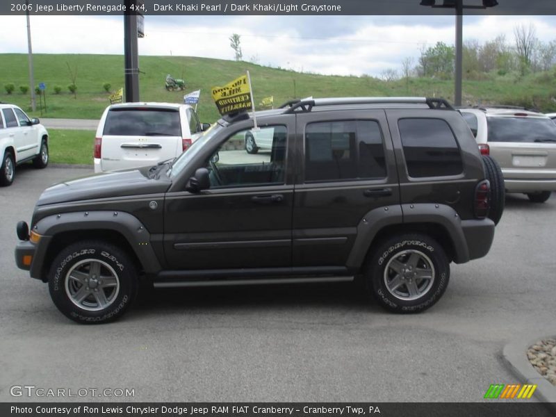 Dark Khaki Pearl / Dark Khaki/Light Graystone 2006 Jeep Liberty Renegade 4x4