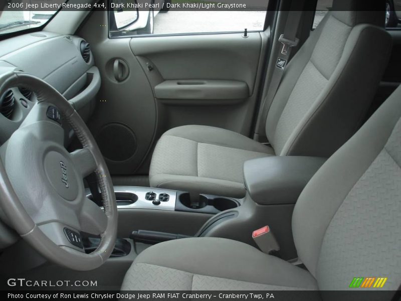 Dark Khaki Pearl / Dark Khaki/Light Graystone 2006 Jeep Liberty Renegade 4x4