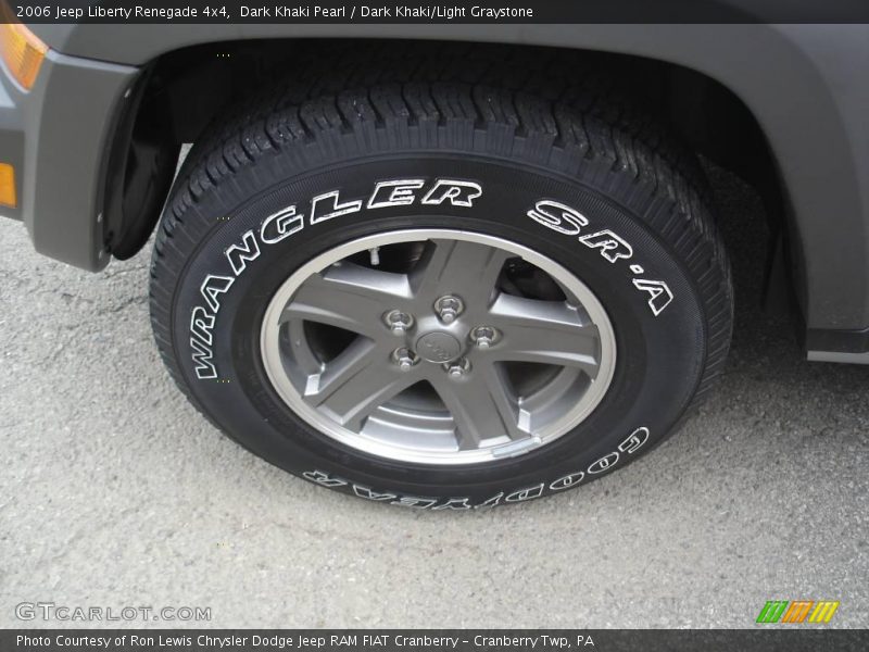Dark Khaki Pearl / Dark Khaki/Light Graystone 2006 Jeep Liberty Renegade 4x4