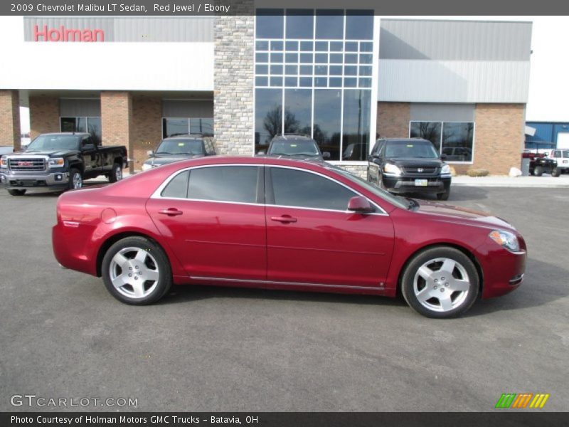 Red Jewel / Ebony 2009 Chevrolet Malibu LT Sedan