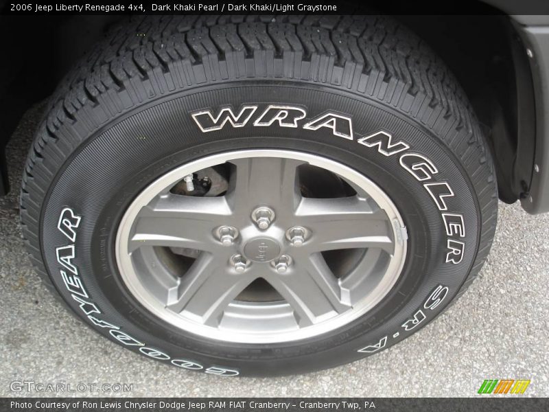 Dark Khaki Pearl / Dark Khaki/Light Graystone 2006 Jeep Liberty Renegade 4x4