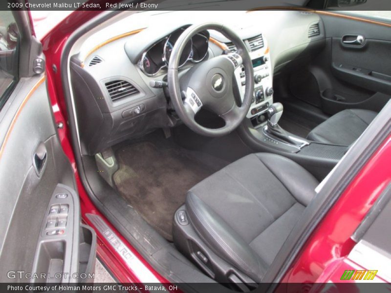 Red Jewel / Ebony 2009 Chevrolet Malibu LT Sedan