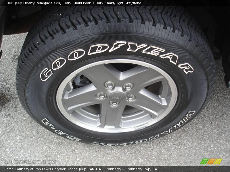 Dark Khaki Pearl / Dark Khaki/Light Graystone 2006 Jeep Liberty Renegade 4x4
