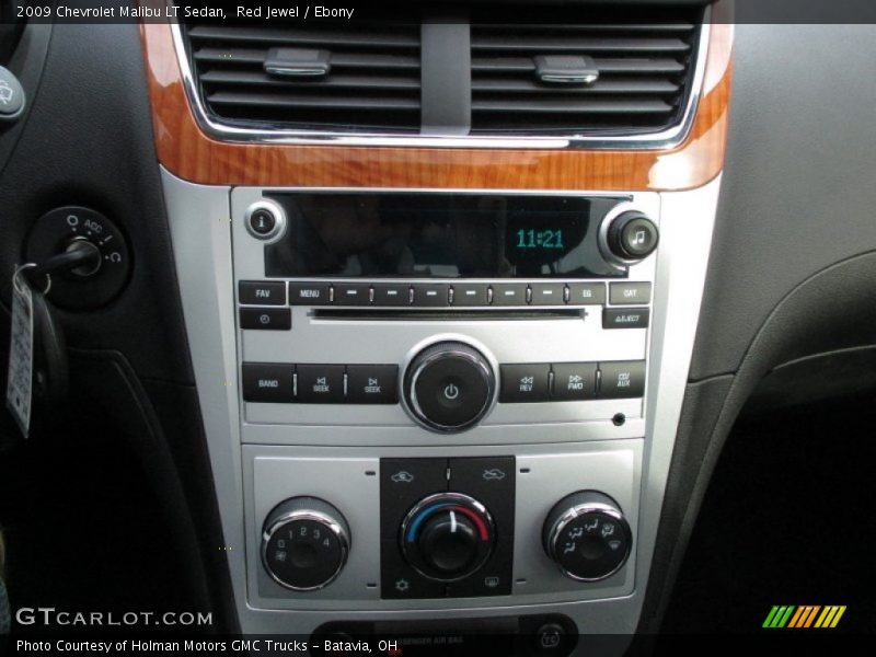 Red Jewel / Ebony 2009 Chevrolet Malibu LT Sedan