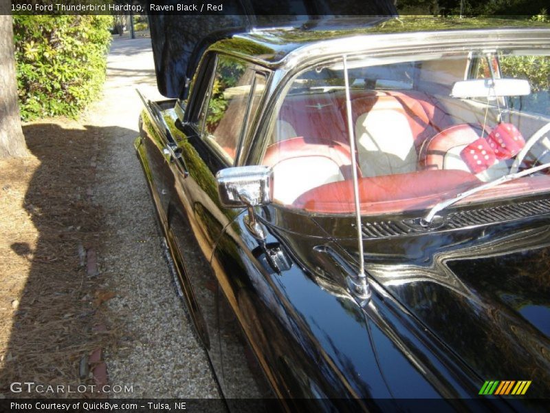 Raven Black / Red 1960 Ford Thunderbird Hardtop