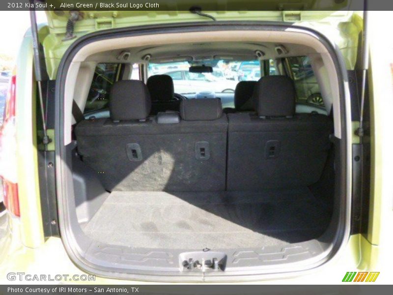 Alien Green / Black Soul Logo Cloth 2012 Kia Soul +