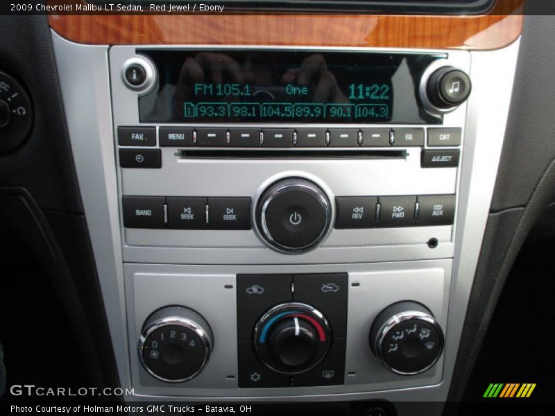 Red Jewel / Ebony 2009 Chevrolet Malibu LT Sedan